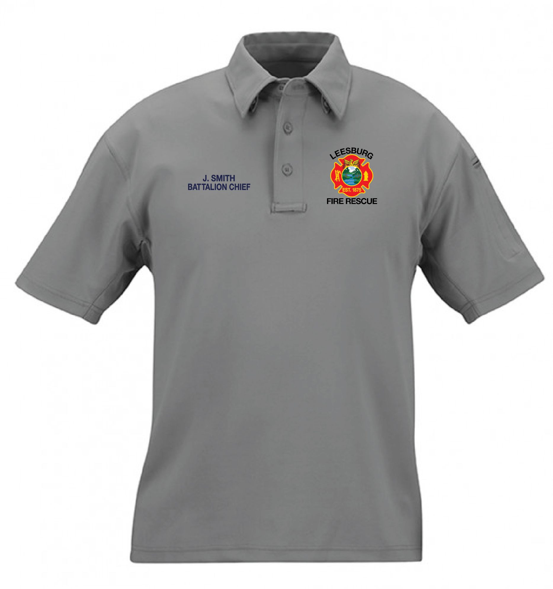 Men\'s Ice Propper S/S Polo for Firefighters